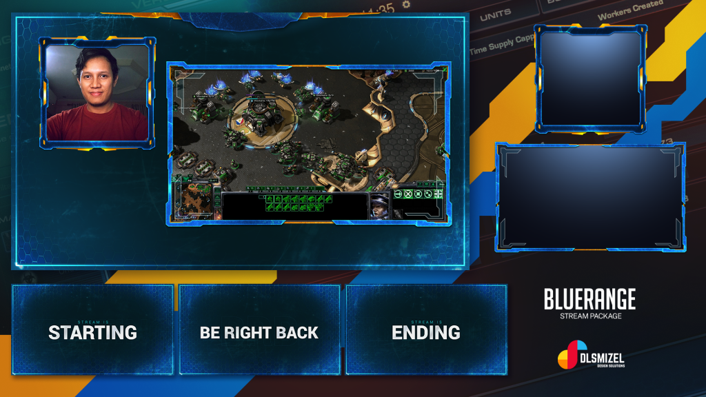 StarCraft2 stream overlay