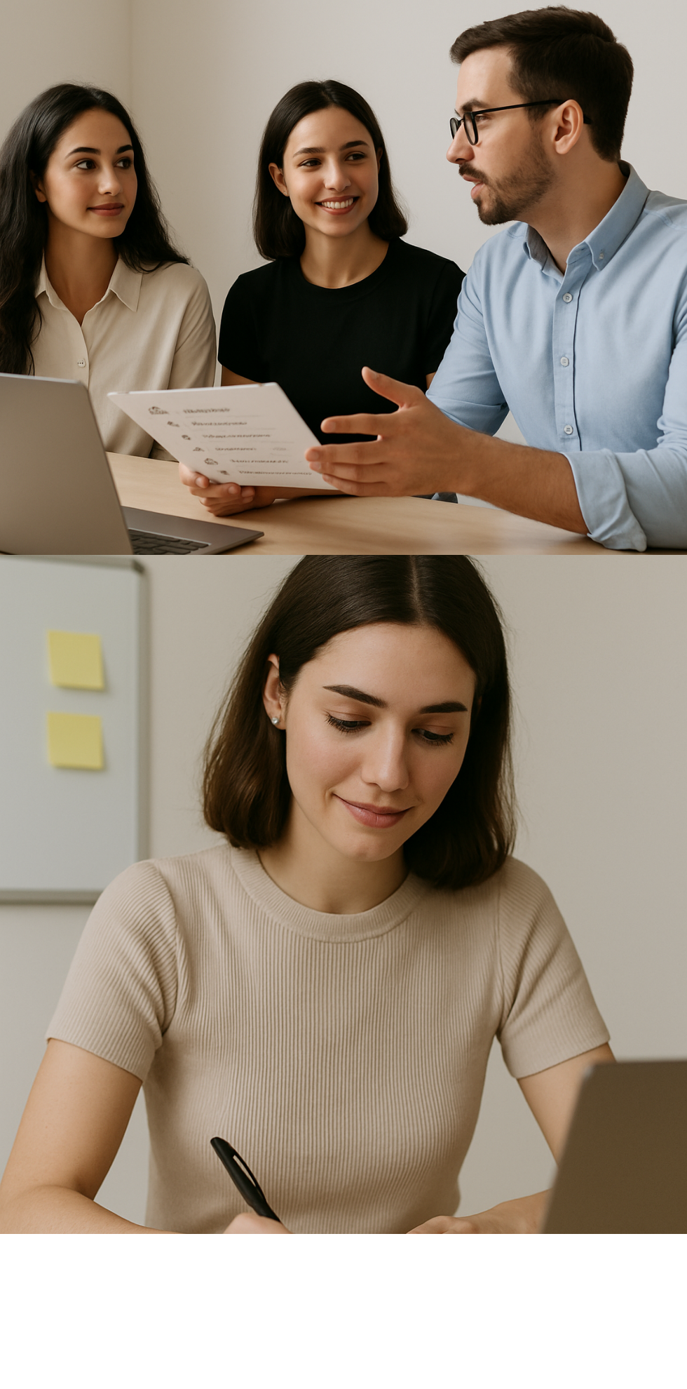 Minimalist framework for employee idea-sharing with six key steps.