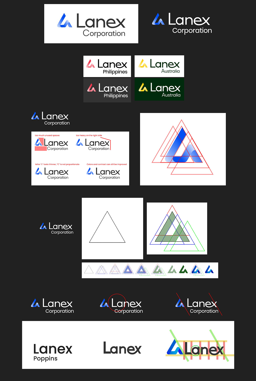 Lanex old logo - identifying the gaps and challenges