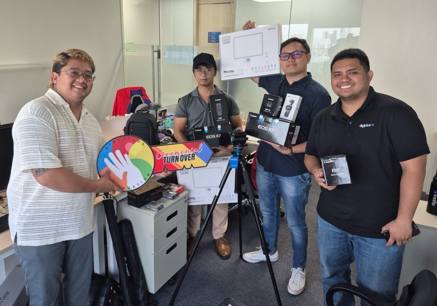 Comms Team Equipment